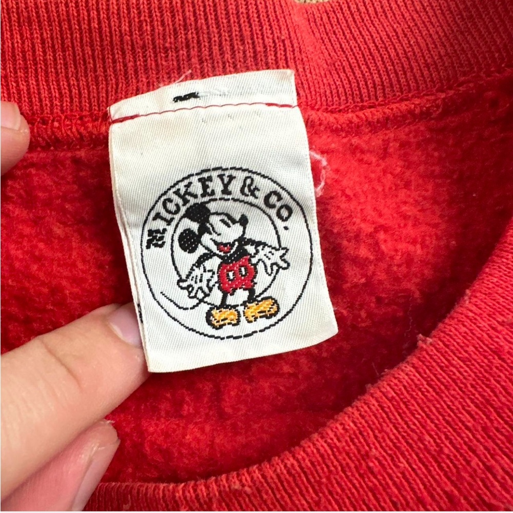 Vintage mickey and co. Nutcracker Mickey Mouse festive sweatshirt. - Picture 3 of 5
